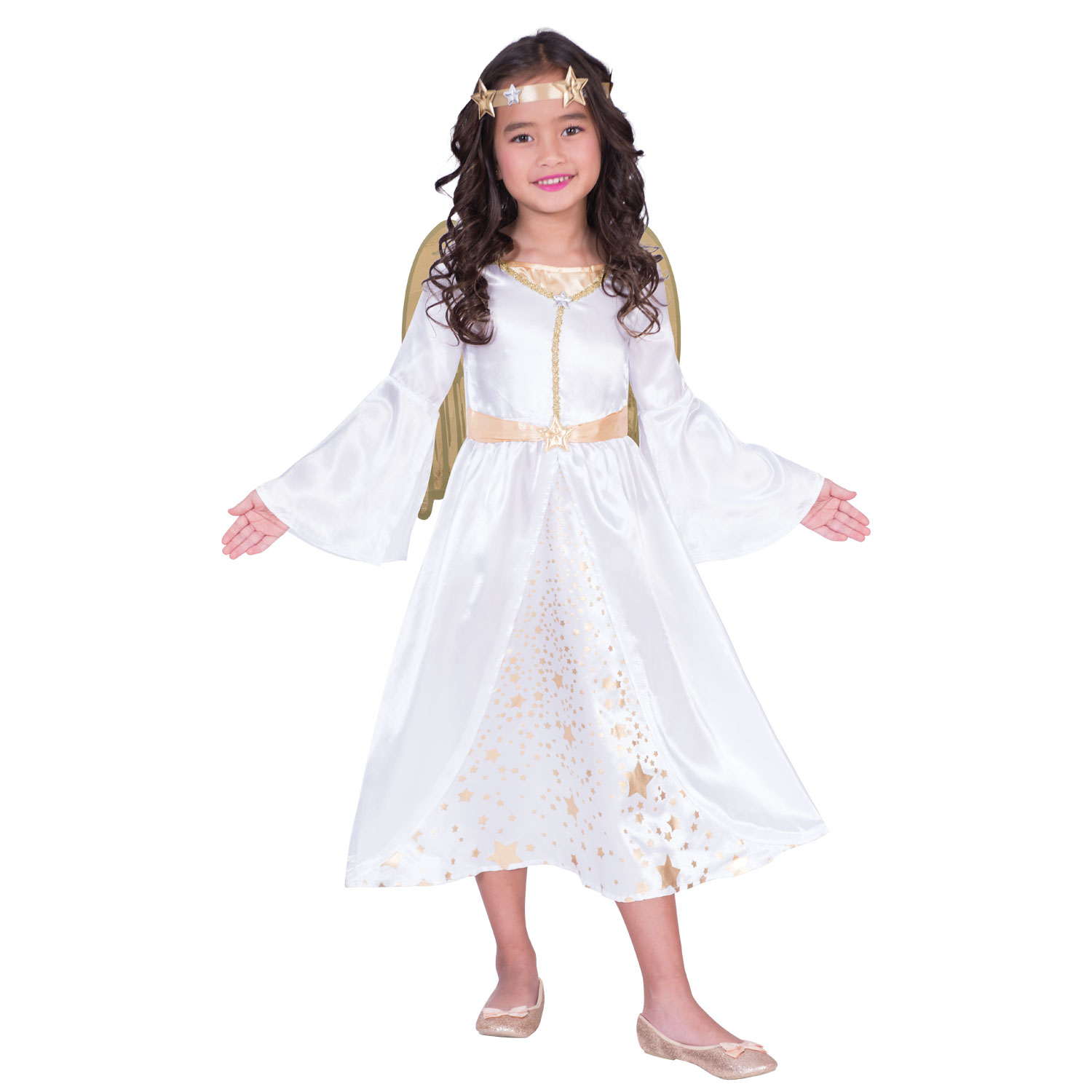 Angel dress for 5 years sales old girl